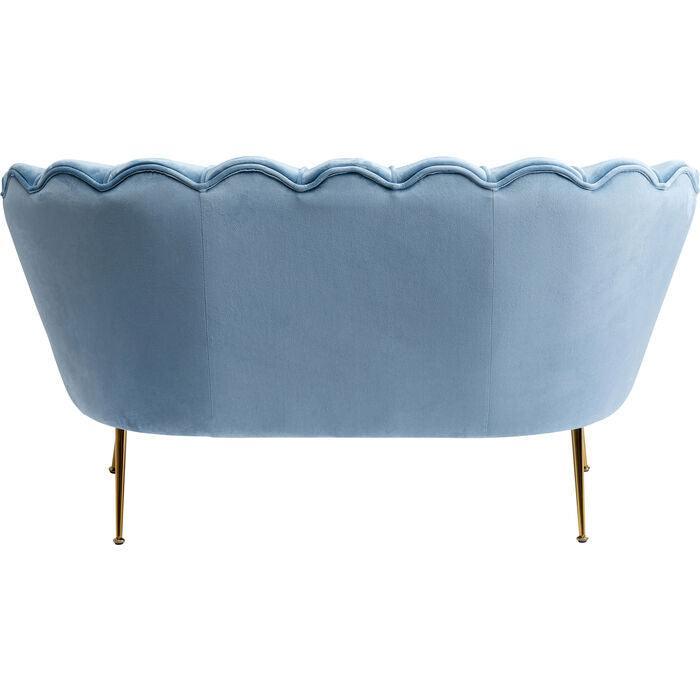 Water Lily Velvet 2 Seater Sofa