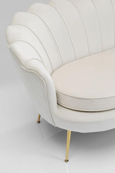 Water Lily Velvet 2 Seater Sofa