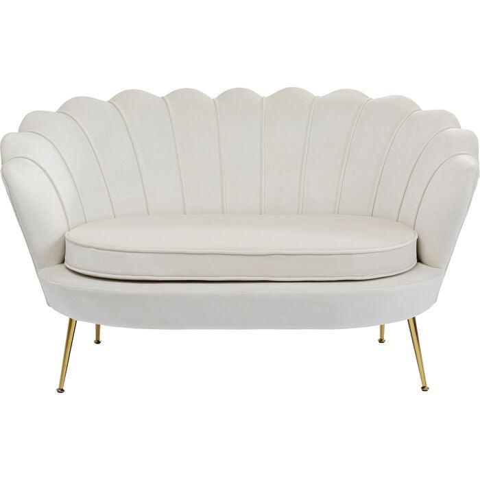 Water Lily Velvet 2 Seater Sofa