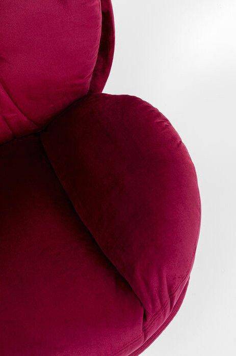 Cosy Velvet Lounge Swivel Armchair