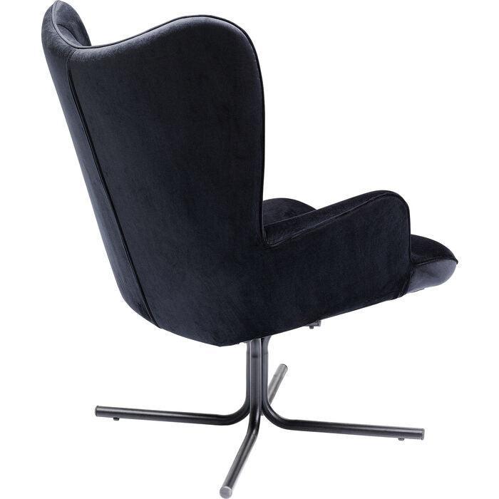 Oscar Velvet Swivel Armchair