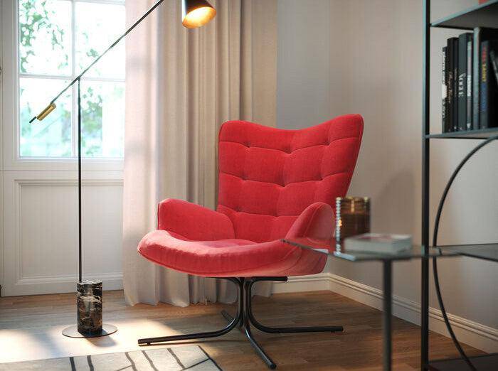 Oscar Velvet Swivel Armchair