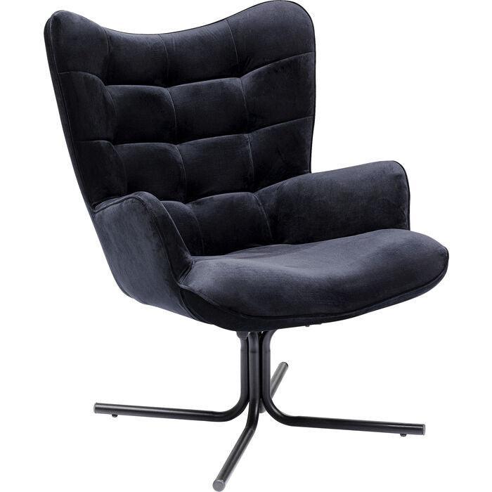 Oscar Velvet Swivel Armchair