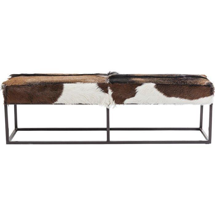 Country Life Real Fur Bench