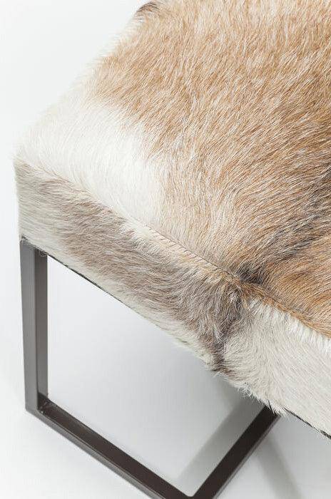 Country Life Real Fur Stool