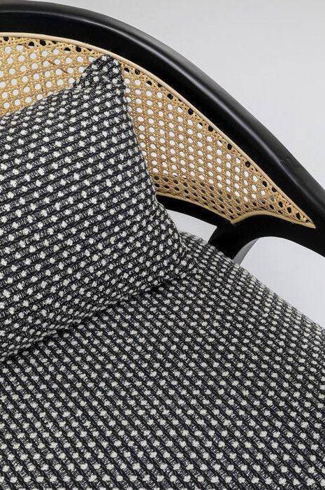 Horizon Black Wooden Armchair