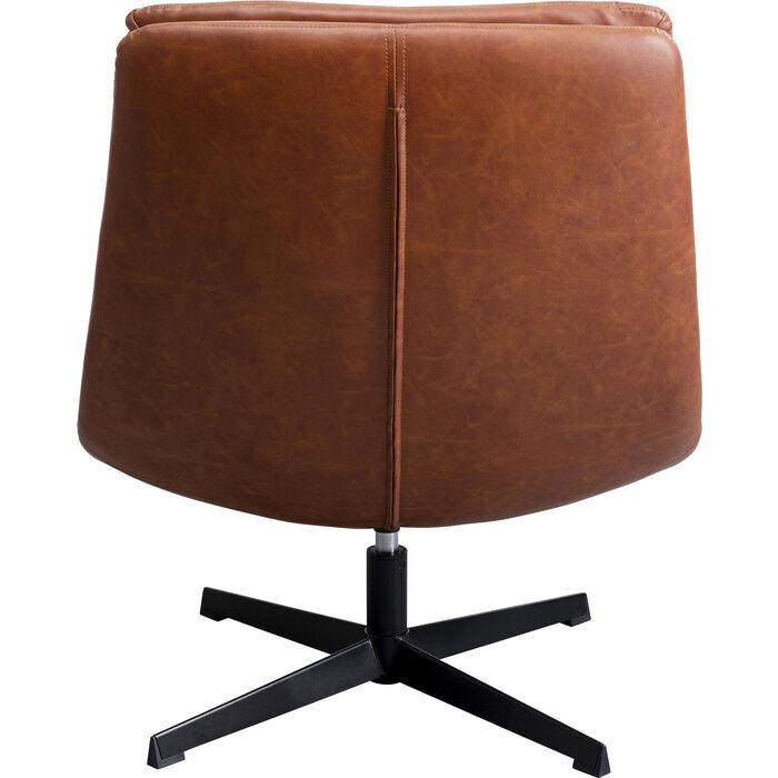 Lido Brown Swivel Armchair