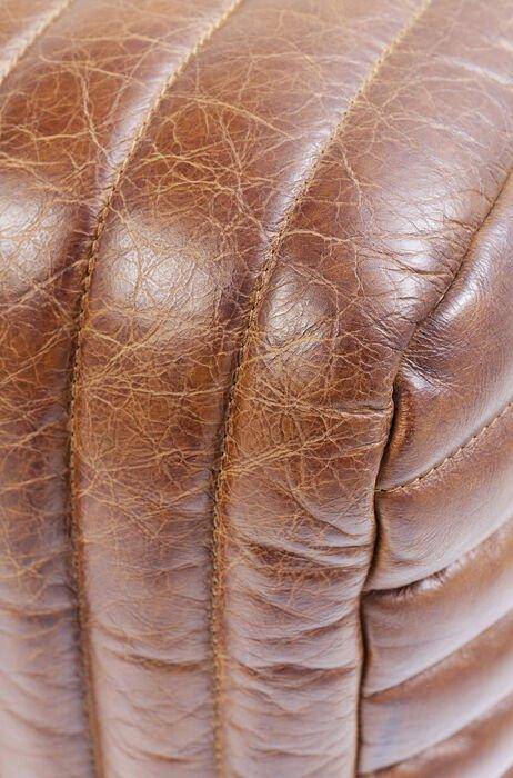 Malibu Brown Leather 3 Seater Sofa