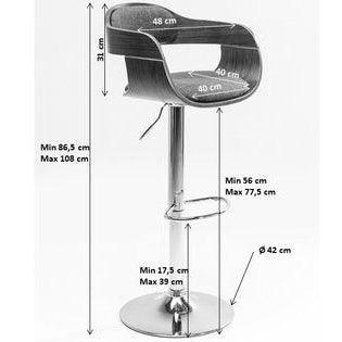 Monaco Nougat Barstool