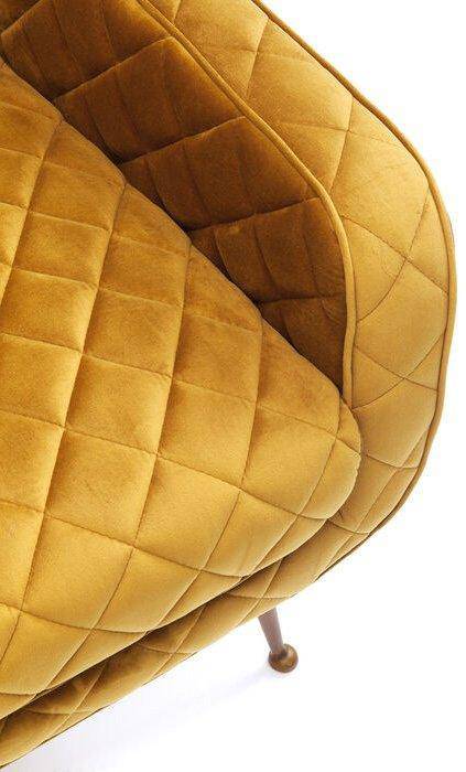 Noona Curry Diamond Stitiching Armchair