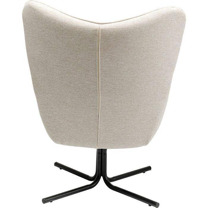 Oscar Cream Swivel Armchair