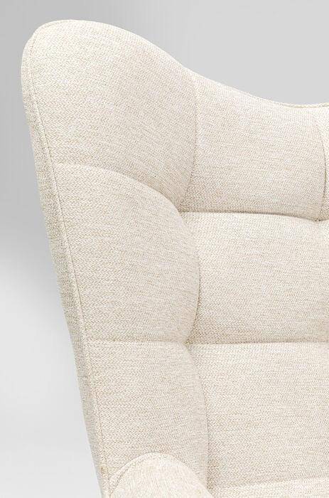Oscar Cream Swivel Armchair