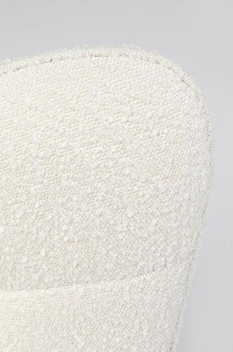Oscar Cream Boucle Swivel Armchair