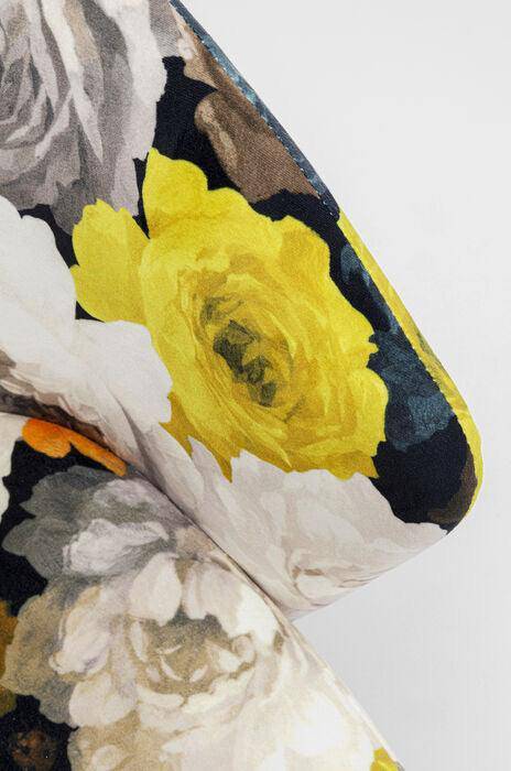 Peony Flower Chair with Armrest