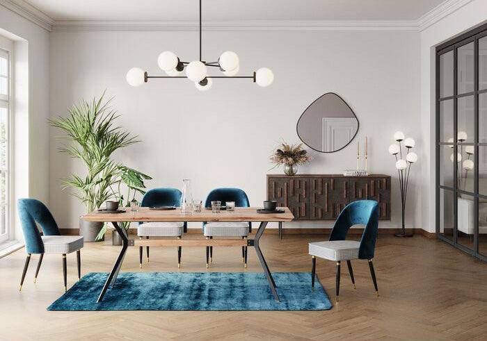 Samantha Blue/Green Chair