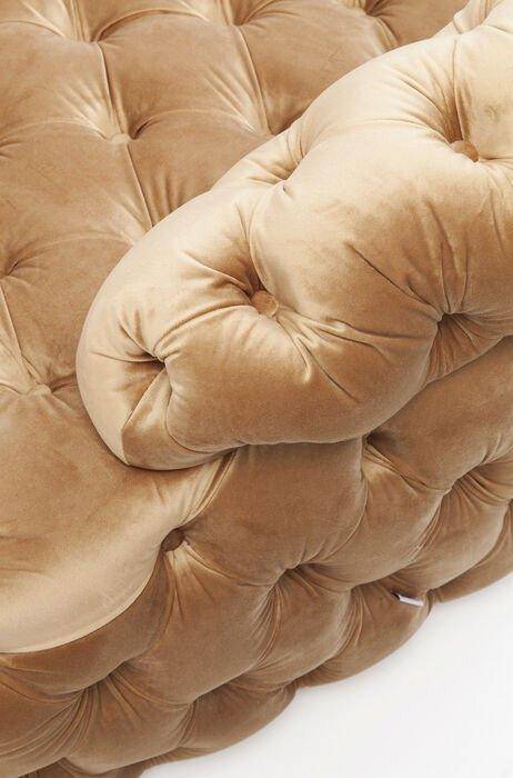 Santa Barbara Velvet Recamiere Sofa