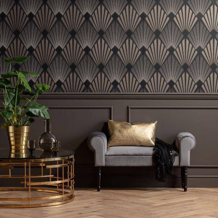 Wing Velvet Bench