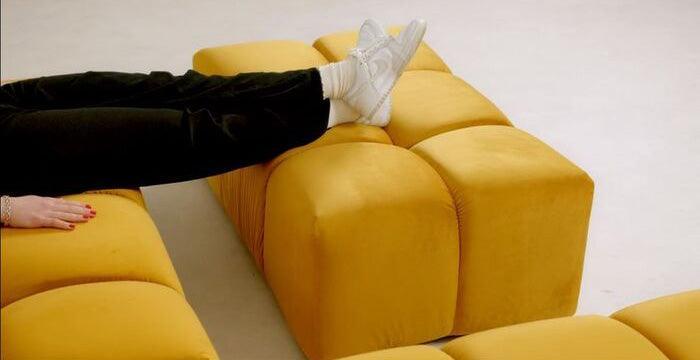 Belami Velvet Stool