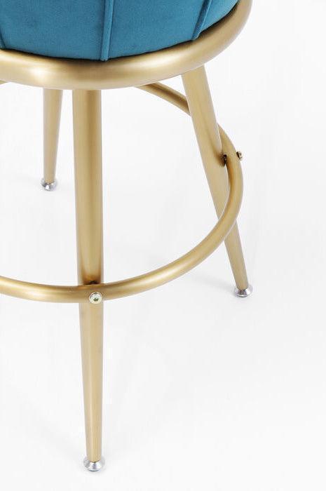 After Work Velvet Barstool