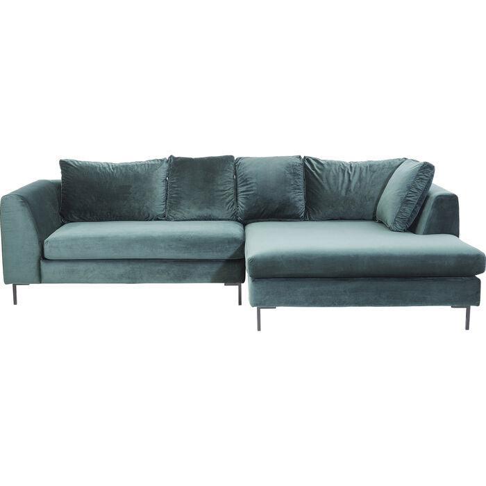 Gianni Velvet Corner Sofa