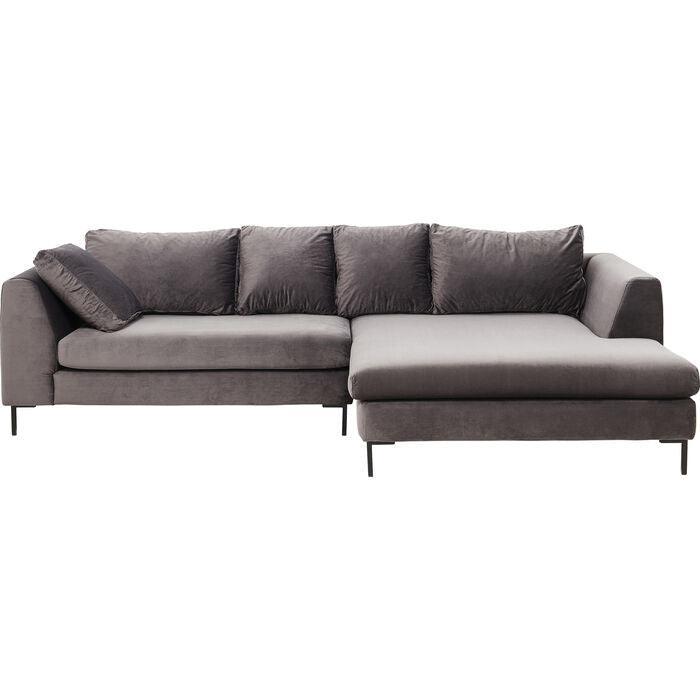 Gianni Velvet Corner Sofa