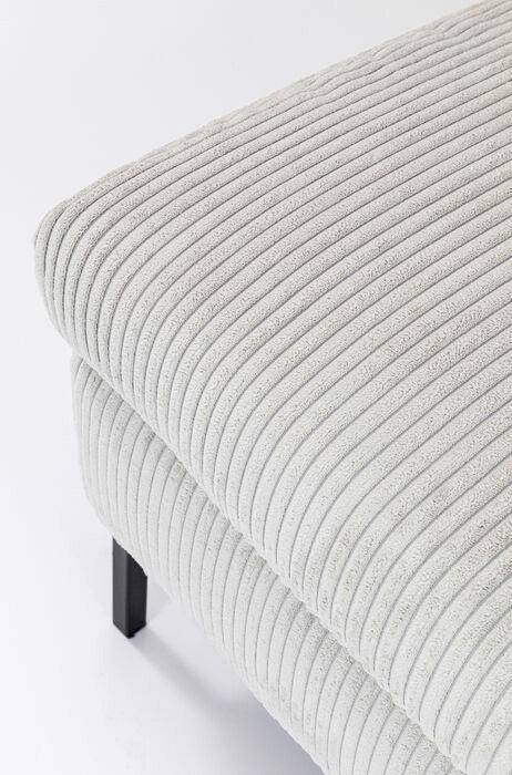 Gianni Grey Corduroy Corner Sofa