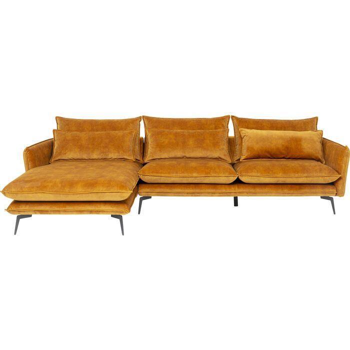 Monza Velvet Corner Sofa