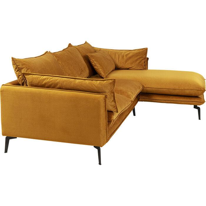 Monza Velvet Corner Sofa