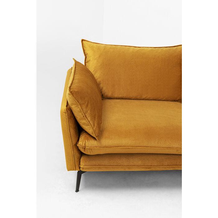 Monza Velvet Corner Sofa