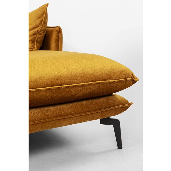 Monza Velvet Corner Sofa