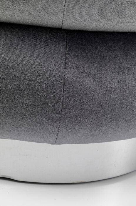 Sandwich Velvet Stool