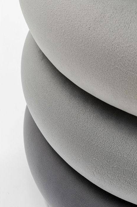 Sandwich Velvet Stool
