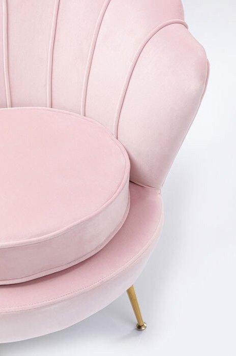 Water Lily Velvet Armchair