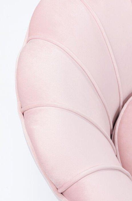 Water Lily Velvet Armchair