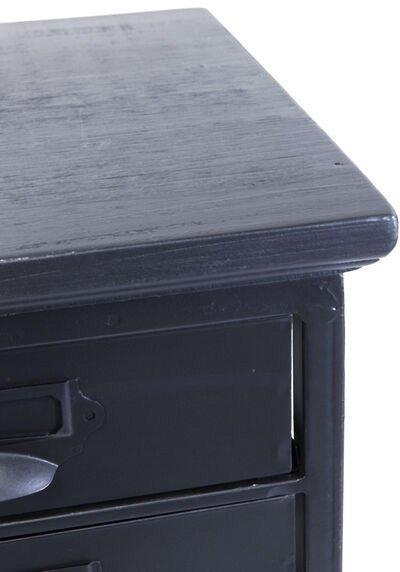 Art Factory Black Metal Industrial Dresser