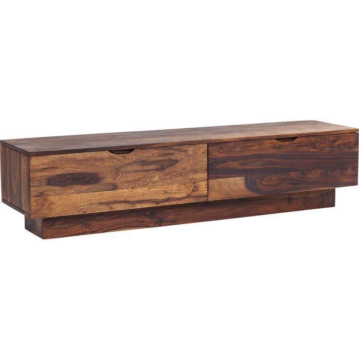 Authentico Brown Sheesham Wood TV Board