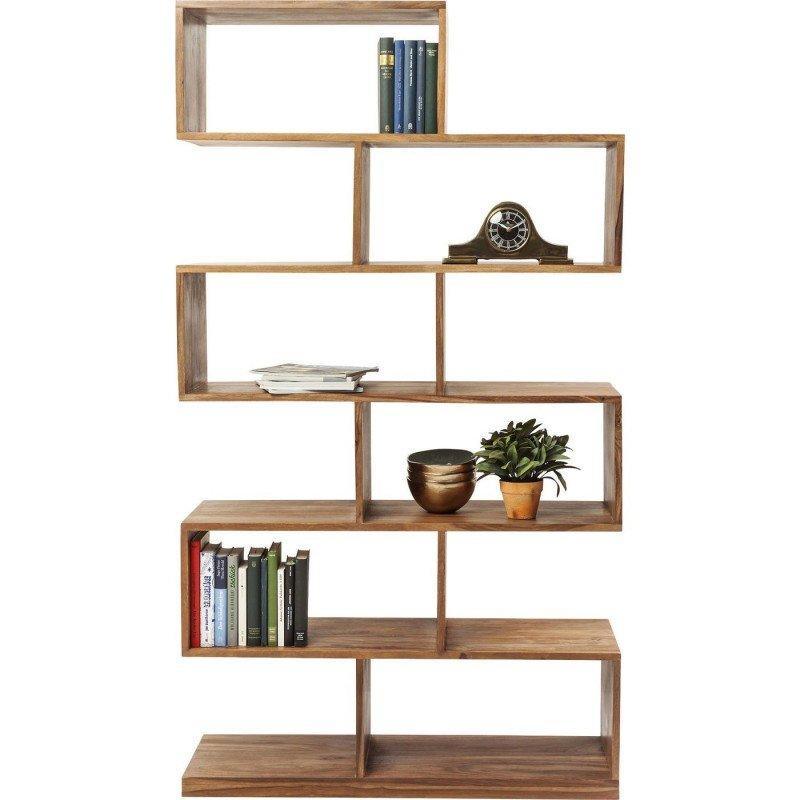 Authentico Zick Zack L Brown Acacia Wood Shelf