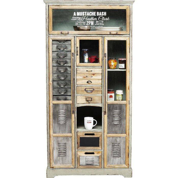Barber Shop Industrial Cabinet