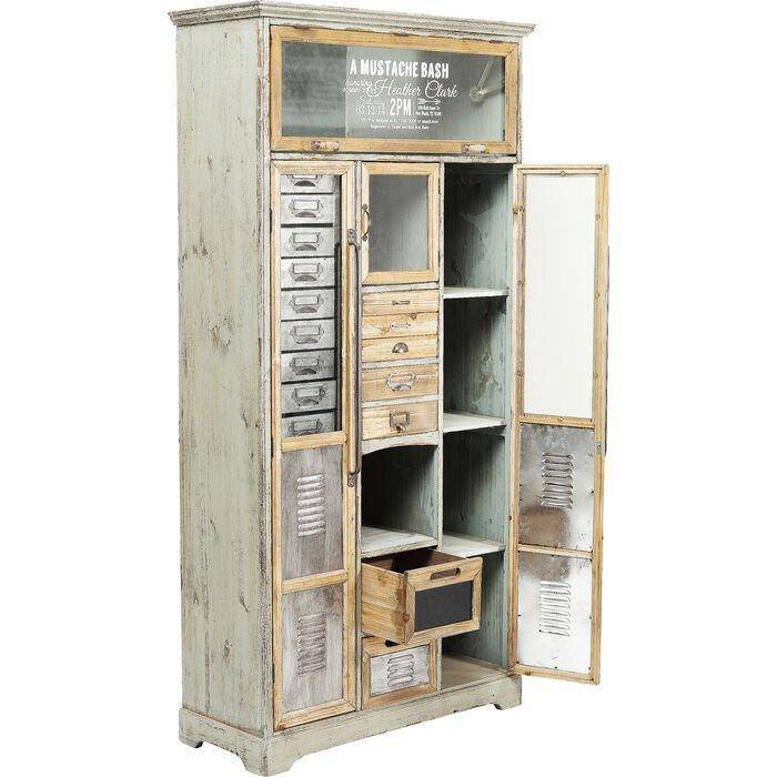 Barber Shop Industrial Cabinet