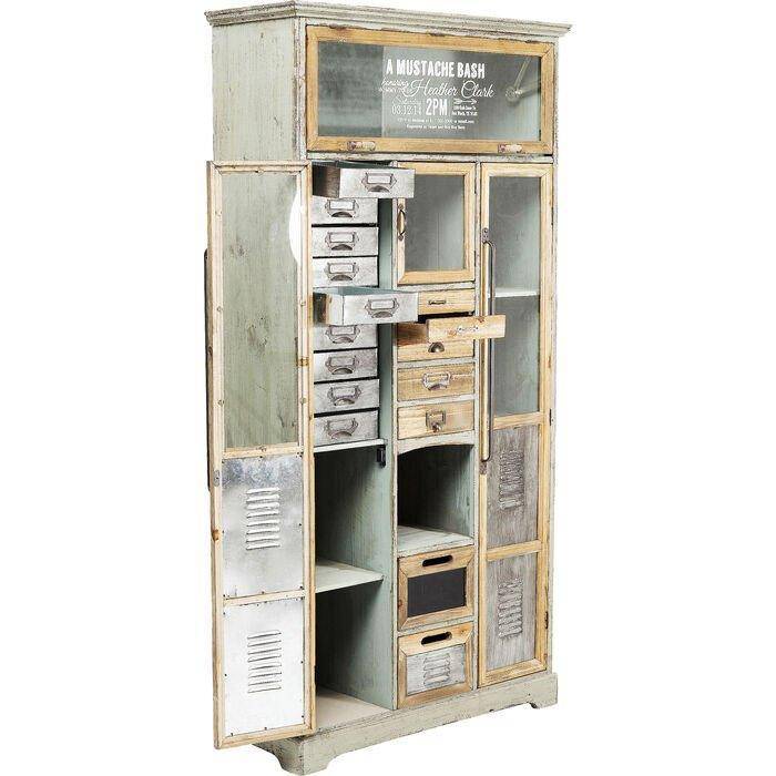 Barber Shop Industrial Cabinet