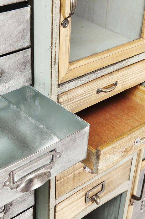 Barber Shop Industrial Cabinet