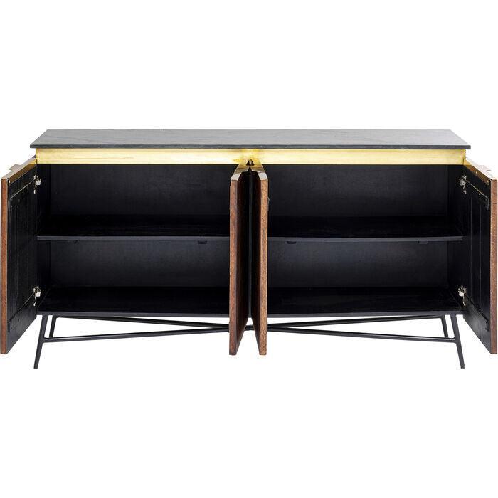 Catalina Mango Wood/Marble Sideboard