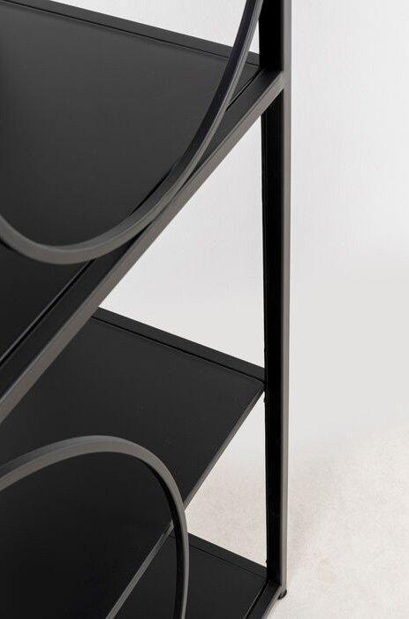 Circle Black Metal Shelf