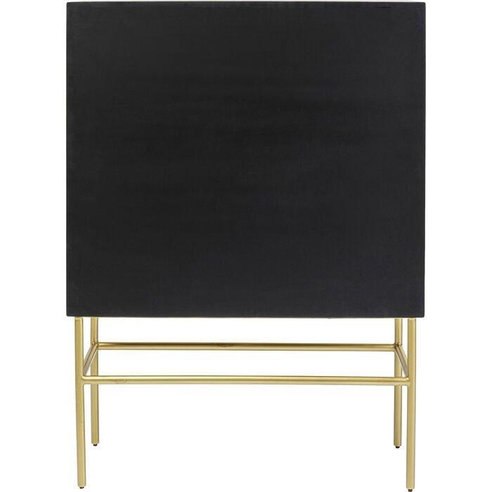 Electro Black/White Highboard