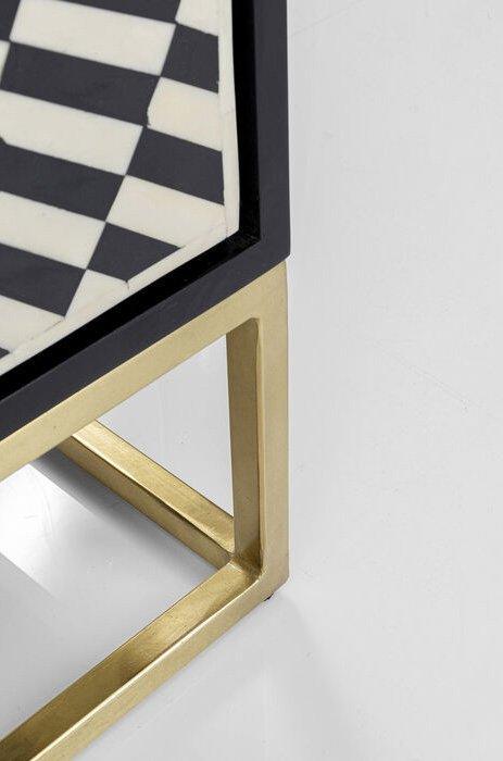 Electro Black/White Sideboard