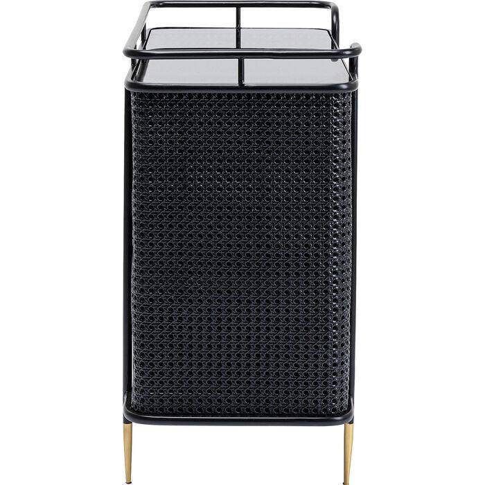 Fence Black Metal Dresser