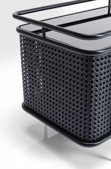 Fence Black Metal Lowboard