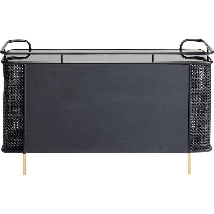 Fence Black Metal Sideboard