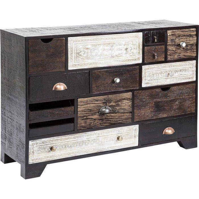 Finca Mango Wood 14 Drawers Dresser