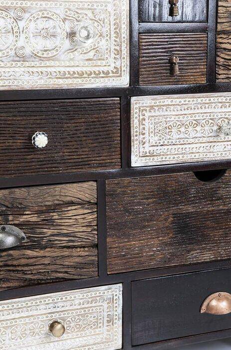 Finca Mango Wood 14 Drawers Dresser